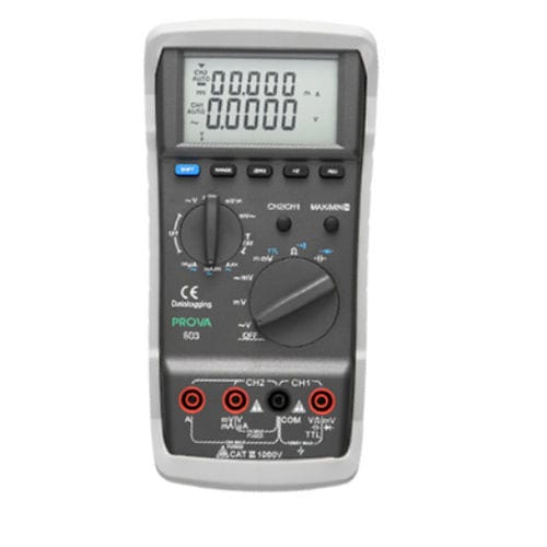 Multimetro digitale - PROVA 803 - TES Electrical Electronic Corp. - portatile / 1000 V / 10 A
