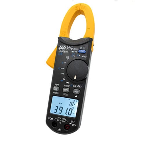 Multimetro a pinza true RMS - TES-3910 - TES Electrical Electronic Corp. - digitale / portatile / 1000 V
