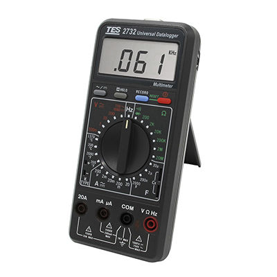 Multimetro digitale - TES-2732 - TES Electrical Electronic Corp. - portatile / 1000 V / 20 A