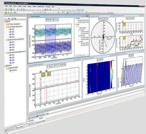 Software di analisi di vibrazioni - Novian™ - Benstone Instruments, Inc. - di simulazione acustica / in tempo reale