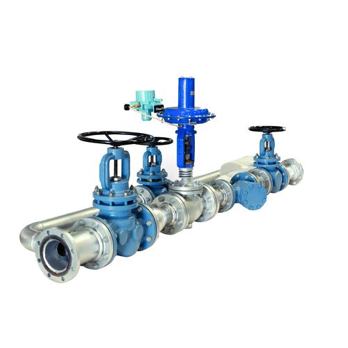 Regolatore e riduttore di pressione a pistone - PRS - Steam Equipments - industriale