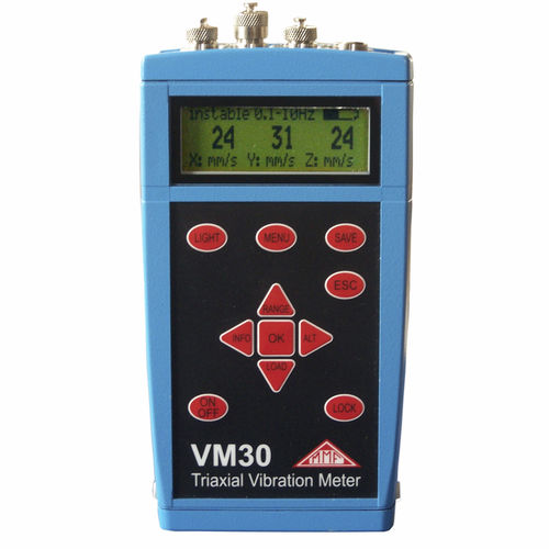Vibrometro per monitoraggio di macchina - VDI 3834-1 - Metra Mess- und Frequenztechnik in Radebeul e.K. - triassiale