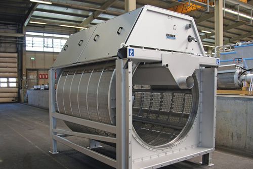 Sgrigliatore a tamburo - LIQUID - Huber Technology - fine / per trattamento delle acque reflue
