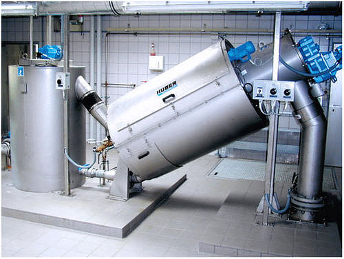 Ispessitore a vite - S-DRUM - Huber Technology - per trattamento di fanghi