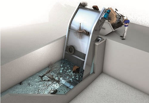 Sgrigliatore a barre - TrashMax® - Huber Technology - per trattamento delle acque reflue / grossolana