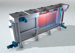 Scambiatore di calore multitubo - RoWin - Huber Technology - aria-acqua / in acciaio inossidabile / per pompa di calore