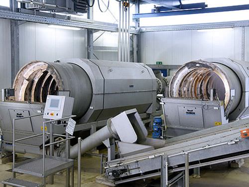 Vaglio per fanghi di depurazione - RoFAS - Huber Technology - a tamburo / rotativo / per acque reflue
