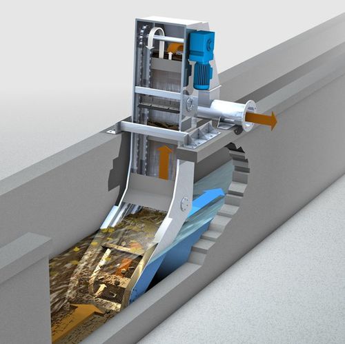 Sgrigliatore a barre - RakeMax®-HF - Huber Technology - per trattamento delle acque reflue