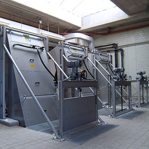 Sgrigliatore a gradini - STEP SCREEN® SSV - Huber Technology - per trattamento delle acque reflue / fine