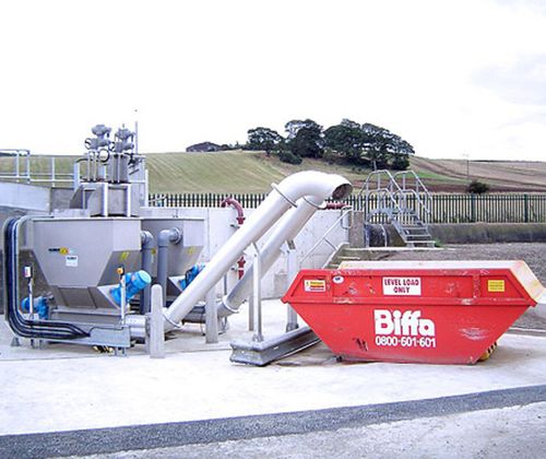 Vaglio per lavaggio - WAP® SL - Huber Technology - a vite / solidi/liquidi / autopulente