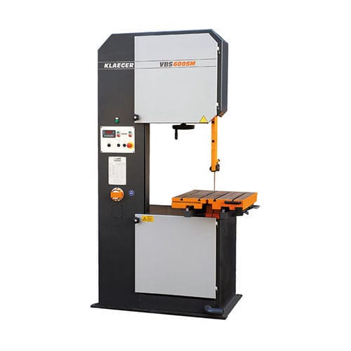Sega a nastro - VBS 600 SM - Hermann Klaeger GmbH - verticale / per alluminio / per acciaio