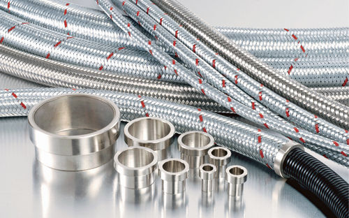 Guaina di protezione - PMB series - Moltec International - intrecciata / per cavi / in acciaio
