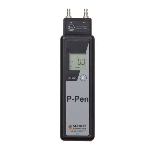 Manometro con display LCD - P-Pen 1000 Ex - Schütz GmbH Messtechnik - elettronico / antideflagrante / IP54