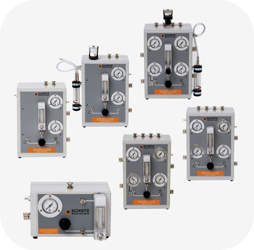 Stazione di prova di concentricità - PS series - Schütz GmbH Messtechnik - di portata / automatica / per rilevatore di gas