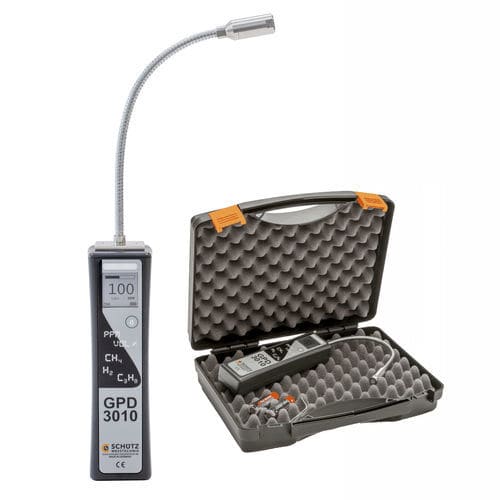 Rilevatore di fughe per il settore industriale - GPD 3010 - Schütz GmbH Messtechnik - di gas refrigerante / di metano / di idrogeno