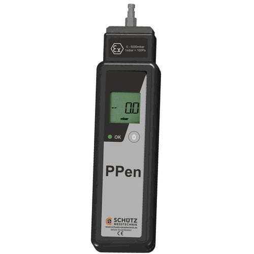 Manometro con display LCD - P-Pen 5000 Ex - Schütz GmbH Messtechnik - elettronico / antideflagrante / IP54