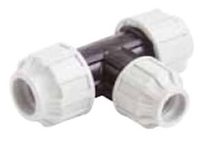 Raccordo idraulico - 25 x 16 - 63 x 50 mm  - STP GROUP - ad avvitamento / a T / in plastica