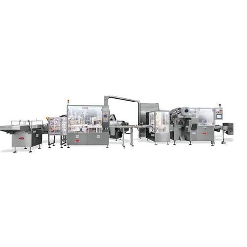 Riempitrice chiuditrice monoblocco - M100-2 - TGM TECNOMACHINES - per bottiglie / di riempimento