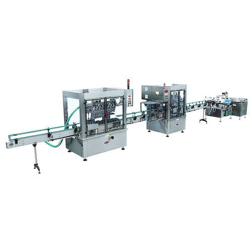 Linea di riempimento automatica - M100L - TGM TECNOMACHINES - multicontenitore / per liquidi
