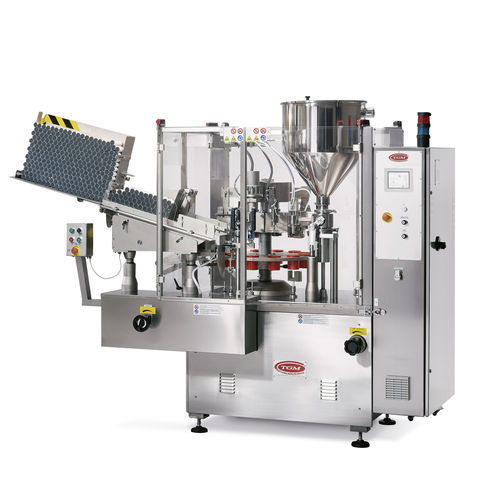 Riempitrice automatica - S400 - TGM TECNOMACHINES - per tubi / per prodotti densi / per prodotti pastosi