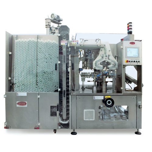 Riempitrice automatica - T230 - TGM TECNOMACHINES - per tubi / per liquido / per prodotti densi