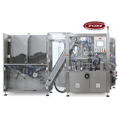 Riempitrice automatica - T240 - TGM TECNOMACHINES - per tubi / per liquido / per prodotti densi