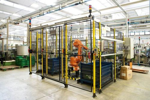 Protezione per macchina per processi robotizzati - Satech Safety Technology spa - universale per macchina