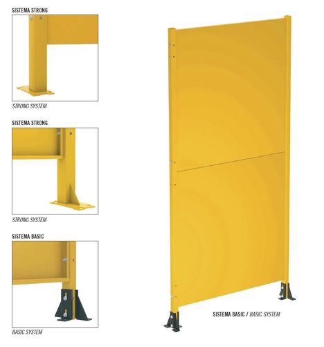 Barriera di protezione - Satech Safety Technology spa - fissa / in metallo