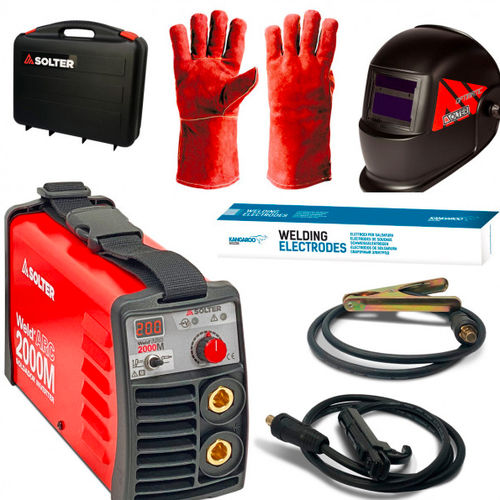 Saldatrice MMA - SOLDADOR WELDARC 2000 - SOLTER® - monofase / portatile