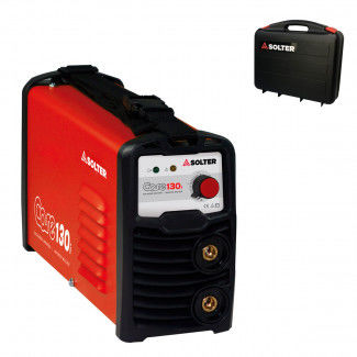 Saldatrice MMA - CORE 130I + MALETIN - SOLTER® - monofase / portatile / inverter