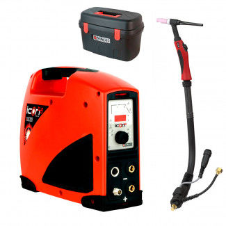 Saldatrice TIG - ICONTIG 1880 HF + MALETIN XL - SOLTER® - monofase / DC / portatile