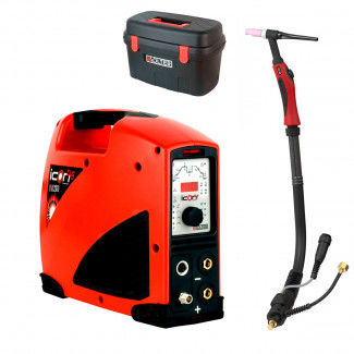 Saldatrice TIG - K0220 ICONTIG 1990 HF PULSE  - SOLTER® - monofase / DC pulsata / portatile