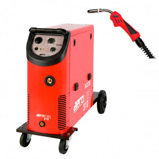 Saldatrice MIG-MAG - AEROMIG 310  - SOLTER® - trifase / mobile