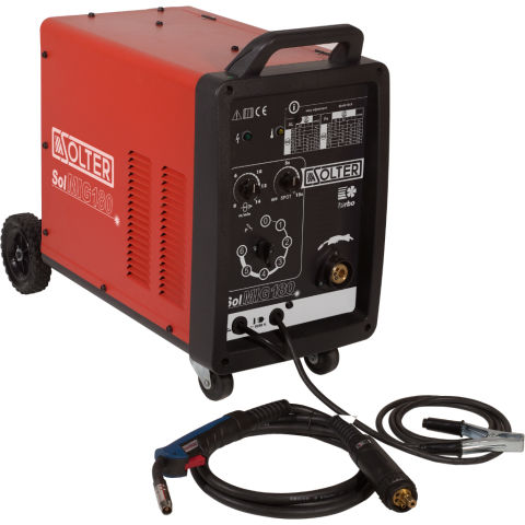 Saldatrice MIG-MAG - SOLMIG 180  - SOLTER® - monofase / portatile