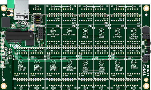 Circuito stampato per controllore modulare programmabile - LTPP3 - Tibbo Technology