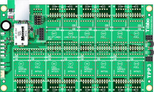 Circuito stampato per controllore modulare programmabile - TPP3 - Tibbo Technology
