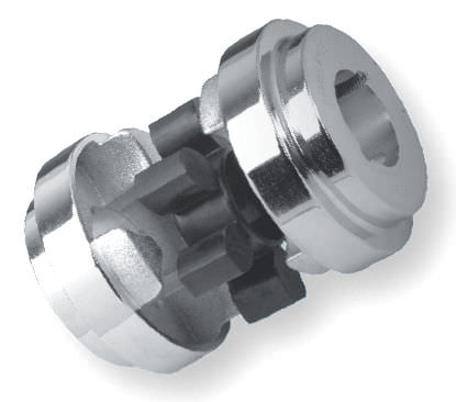 Giunto a ganascia - HRC series - Challenge Power Transmission Plc - con flangia