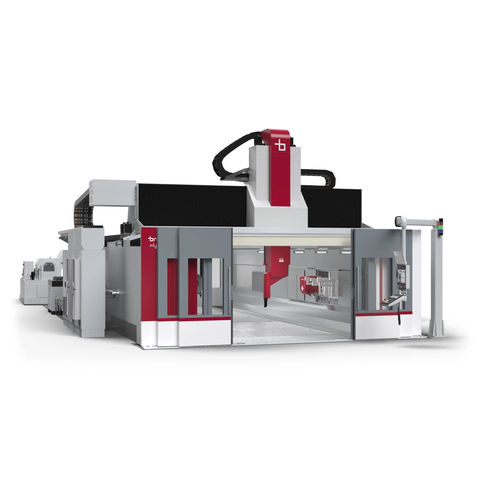 Centro di lavoro CNC per pezzi di grandi dimensioni - Flymill - Breton SpA | Advanced technologies and materials - 5 assi / verticale / per acciaio