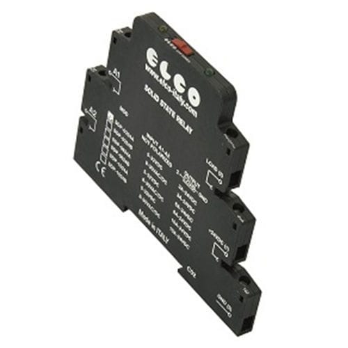 Relè statico su guida DIN - S series - EL.CO. - AC / DC / slim