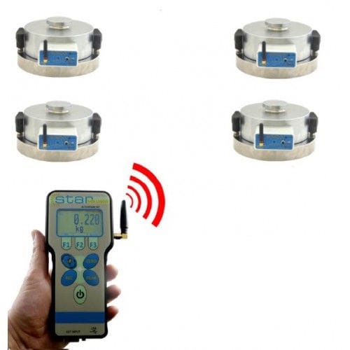 Cella di carico a compressione - SENSEL MEASUREMENT - tipo pancake / digitale / per tramoggia