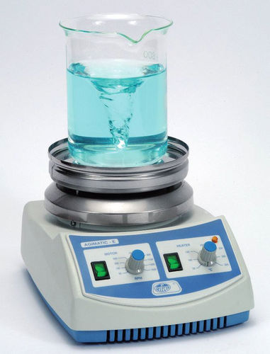 Agitatore di laboratorio magnetico - Agimatic-E - J.P Selecta - digitale / per becher / per riscaldamento
