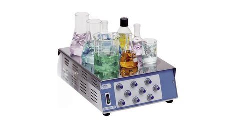 Agitatore di laboratorio magnetico - Multimatic 9-S - J.P Selecta - da banco / da banco / in acciaio inossidabile