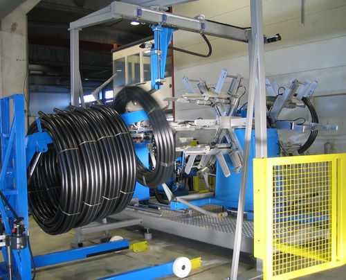 Avvolgitrice di tubi - EDL series - MECASOFT - automatica