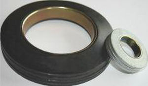 Rondella elastica - GRIS DECOUPAGE - arrotondata / in acciaio inossidabile