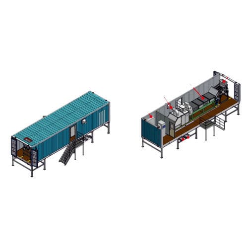 Sistema di smistamento a raggi X - Comex - automatico / di container