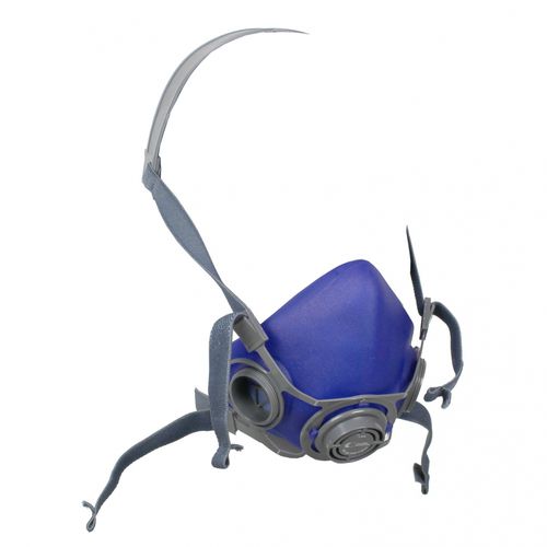 Maschera di protezione semimaschera - 800 - IRUDEK 2000 S.L. - bifiltro / con raccordo a baionetta