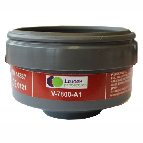 Filtro ad aria - 7800 A1 - IRUDEK 2000 S.L. - a cartuccia / per maschera respiratoria