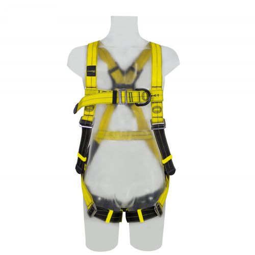 Imbracatura anticaduta - HYDRO series - IRUDEK 2000 S.L. - con punto di ancoraggio laterale / in nylon / D-ring