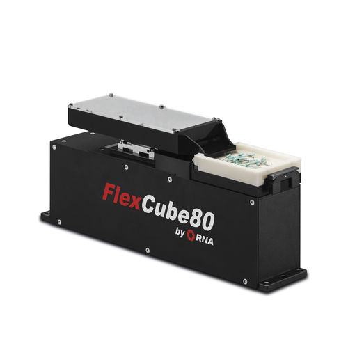 Alimentatore a vibrazione - FlexCube 80 - RNA Automation Ltd - flessibile / per prodotti sfusi / per pezzi