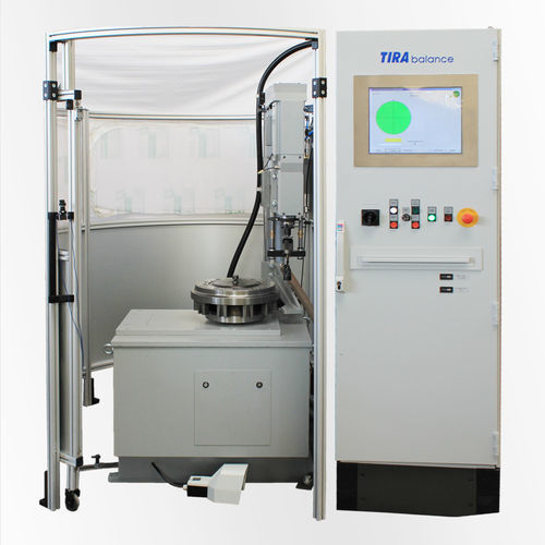Macchina equilibratrice verticale - TIRA GmbH - con cuscinetti rigidi / idraulico / manuale